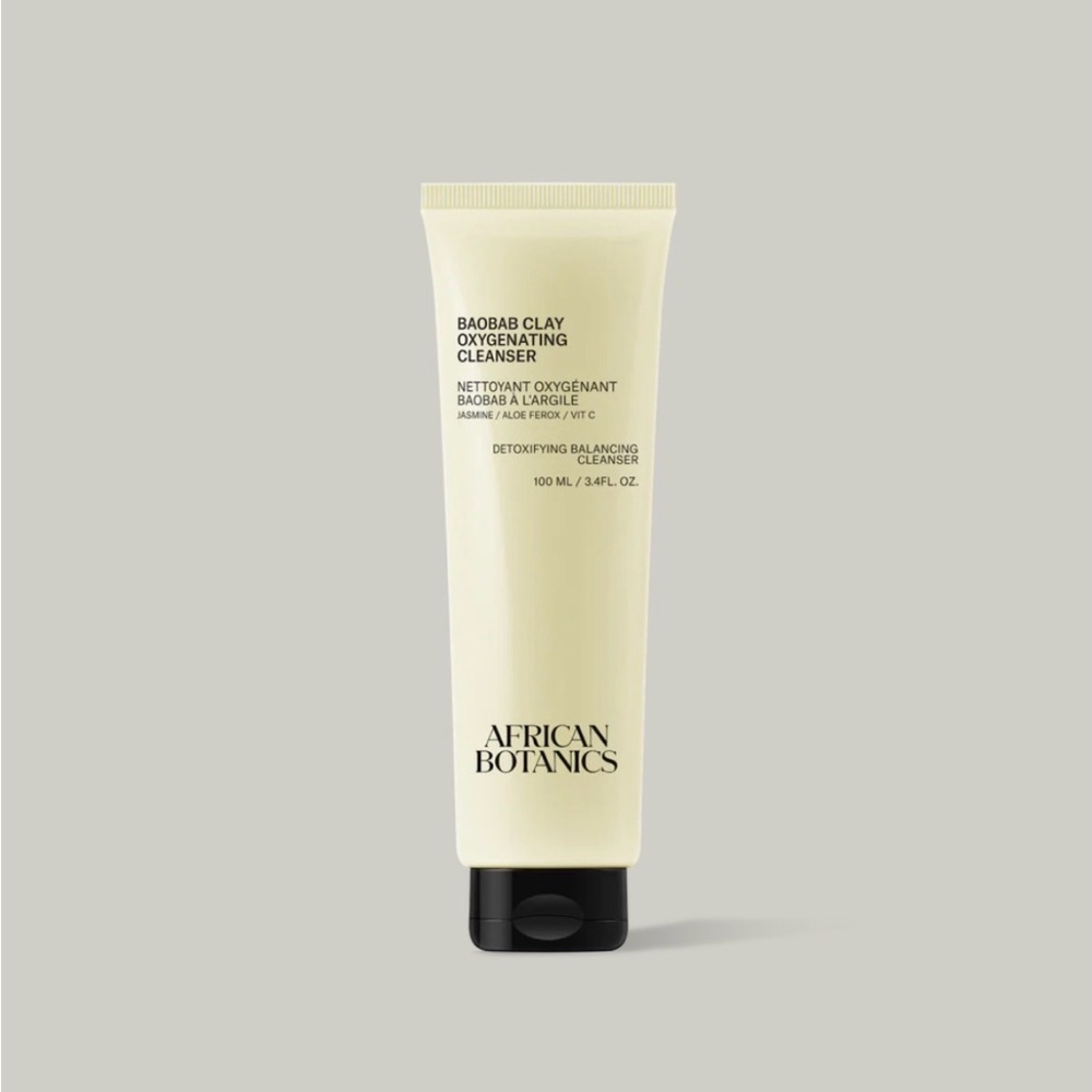 African Botanics Baobab Clay Oxygenating Cleanser - Cream
